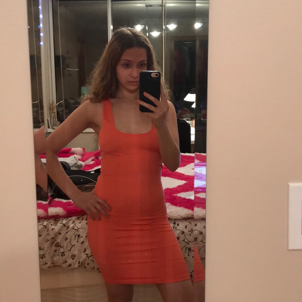 Orange Bodycon
